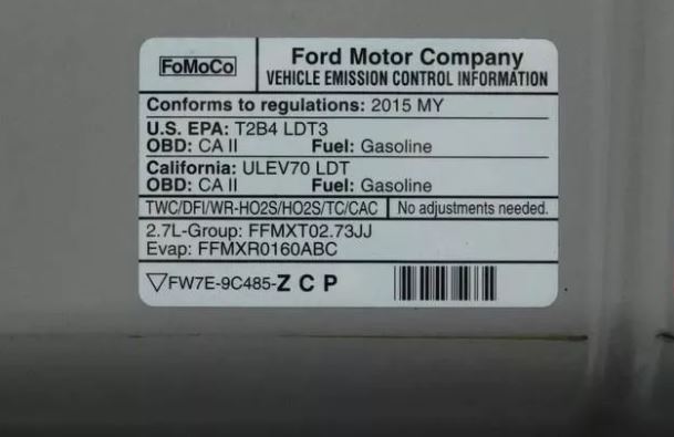 2015 Ford F-150 XL full