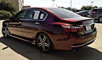 2016 Honda Accord Sport Red full