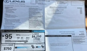 2023 Lexus RZ 450e Luxury full