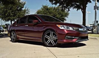 2016 Honda Accord Sport Red full