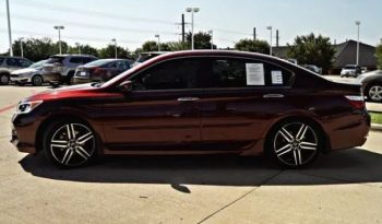 2016 Honda Accord Sport Red full