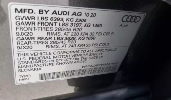 2021 Audi Q7 Premium full
