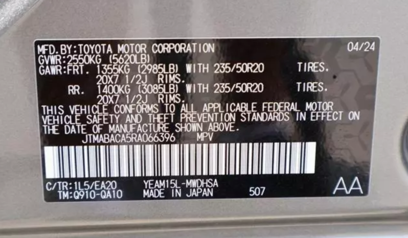 2024 Toyota bZ4X Limited full